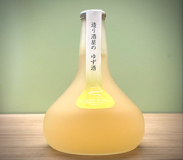福島県 ほまれ酒造 ゆず酒 ( アラジンボトル ) 300ml - Sake " Yuzu " ( Aladdin Bottle ) 300ml