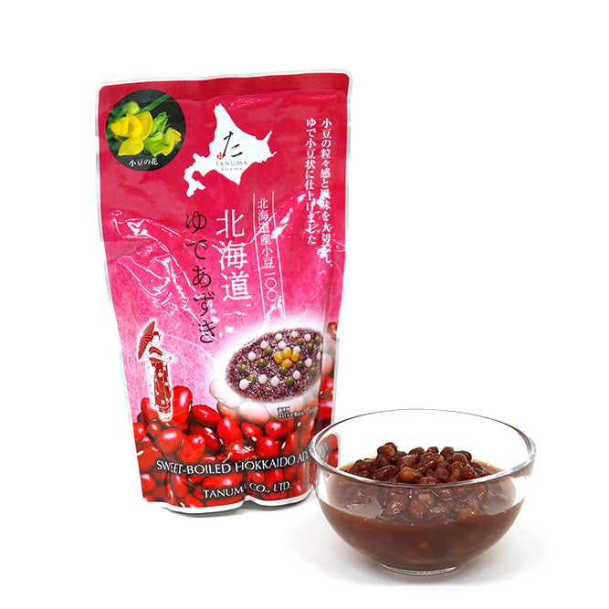北海道ゆであずき / Ｈokkaido Yude Azuki   *Cooked Red beans* 500g