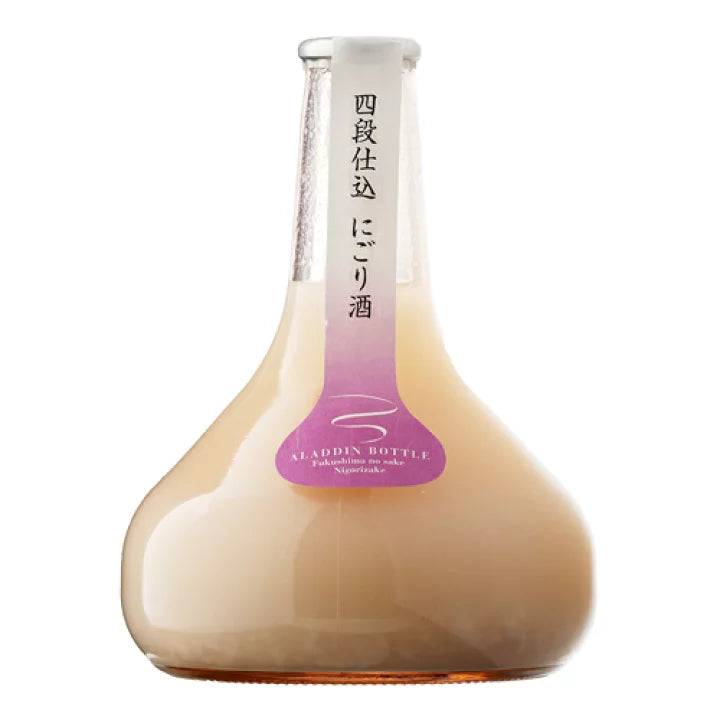 福島県 ほまれ酒造 にごり酒 ( アラジンボトル ) 300ml - Sake " Nigori " ( Aladdin Bottle ) 300ml