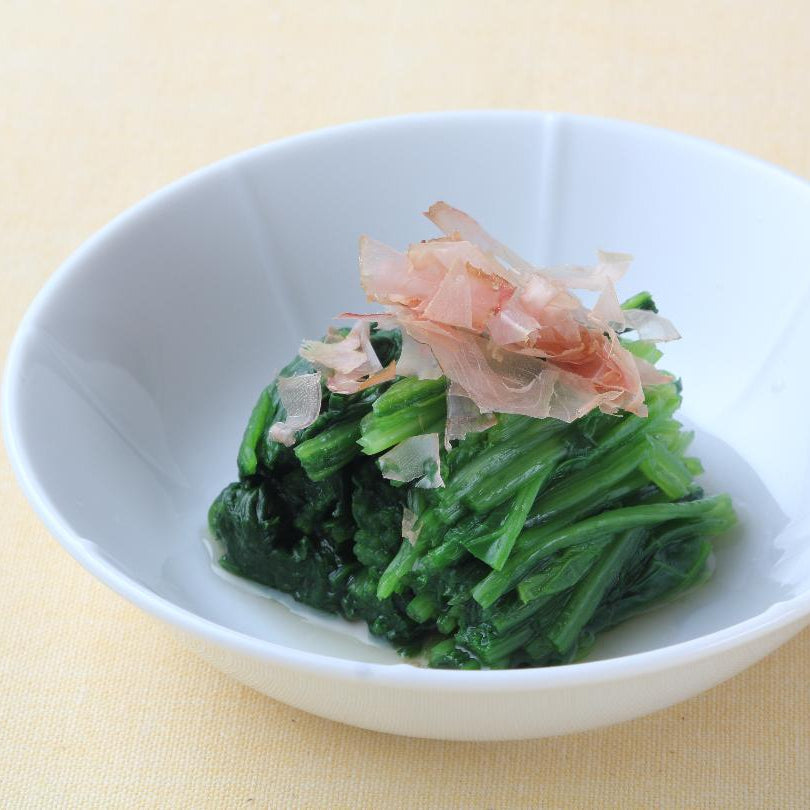 *冷凍総菜*  ほうれん草のおひたし　-Frozen Seasoned Spinach-  500g