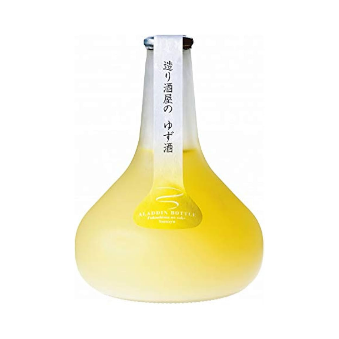福島県 ほまれ酒造 ゆず酒 ( アラジンボトル ) 300ml - Sake " Yuzu " ( Aladdin Bottle ) 300ml