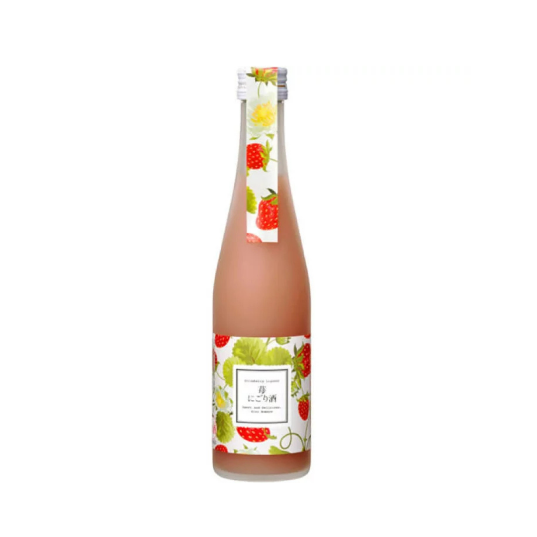 苺にごり酒 300ml　Strawberry Aizu Homare   alc8%