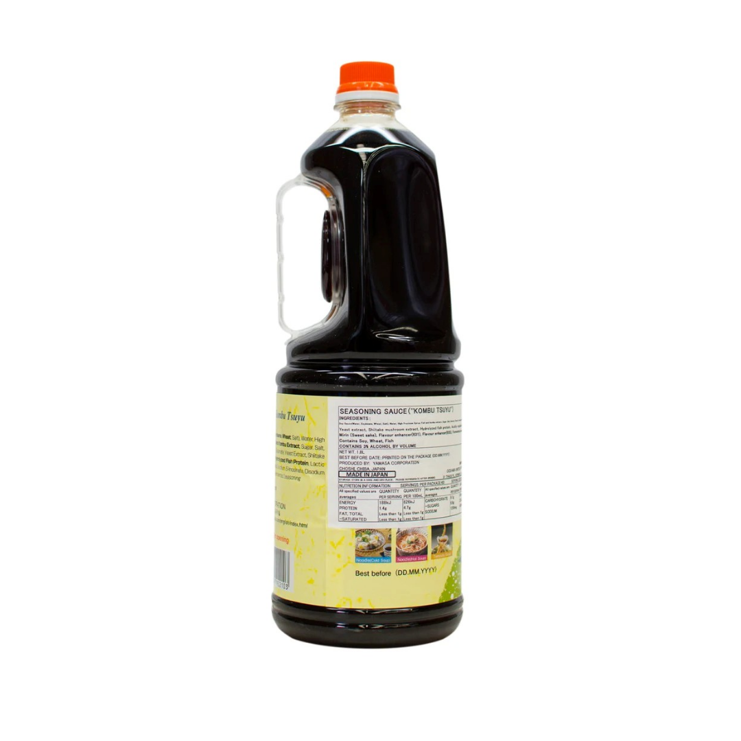 ヤマサ昆布つゆ1.8L　- Konbu Tsuyu ( Soup Stock ) 1.8L -
