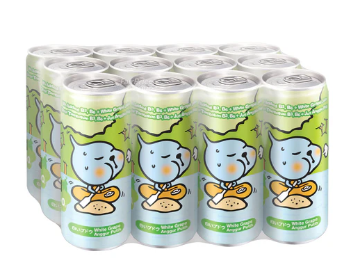 🍇【訳あり特価】Qoo 白いブドウ（賞味期限切れ：2025年5月11日）300mlx12cans 🍇 [Clearance Item] Qoo White Grape (Expired: 11 May 2025)