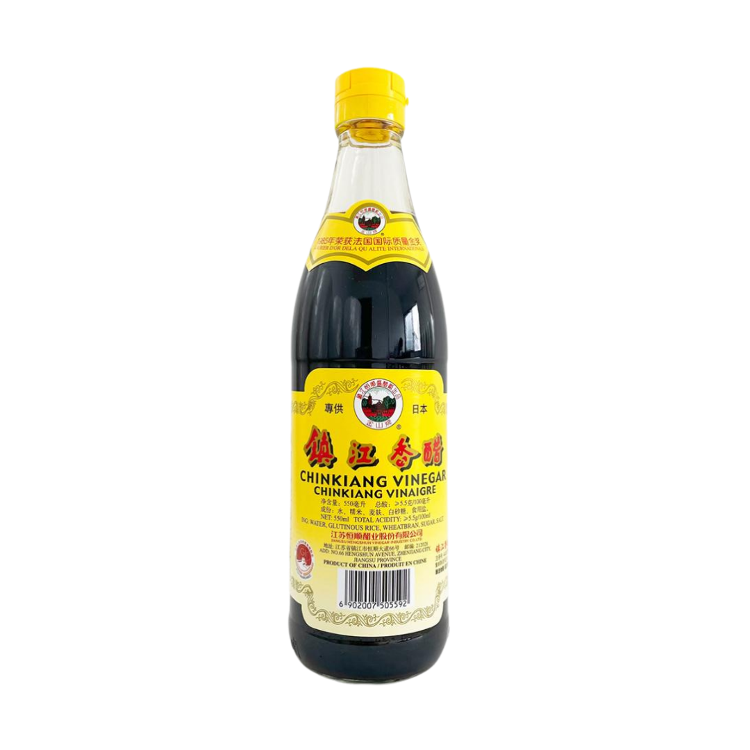 Chinkiang Vinegar 550ml （clearance sale）- 中国黒酢（鎮江香酢）550ml
