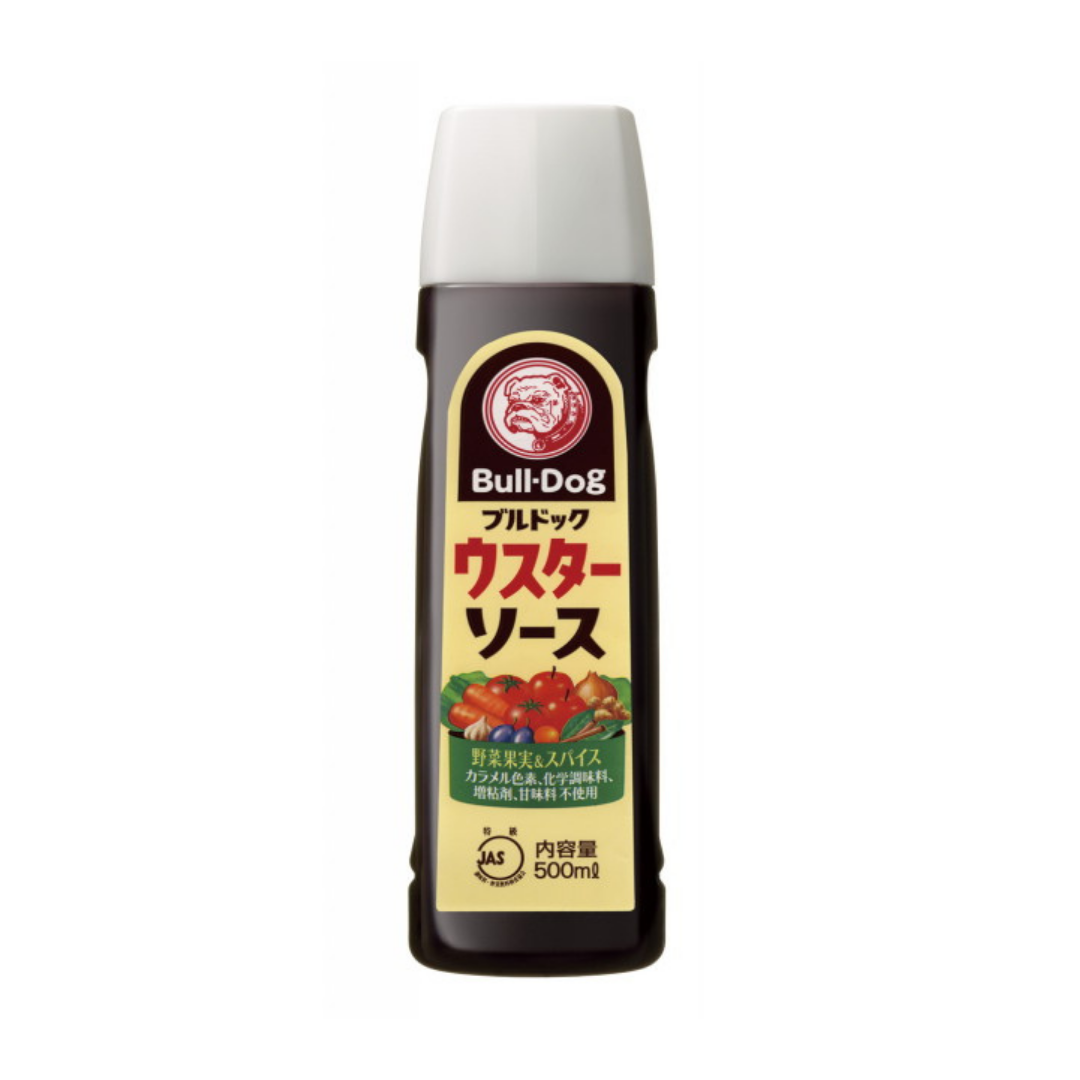 ウスターソース（Bull-Dog) 500ml  -Worcestershire Sauce -
