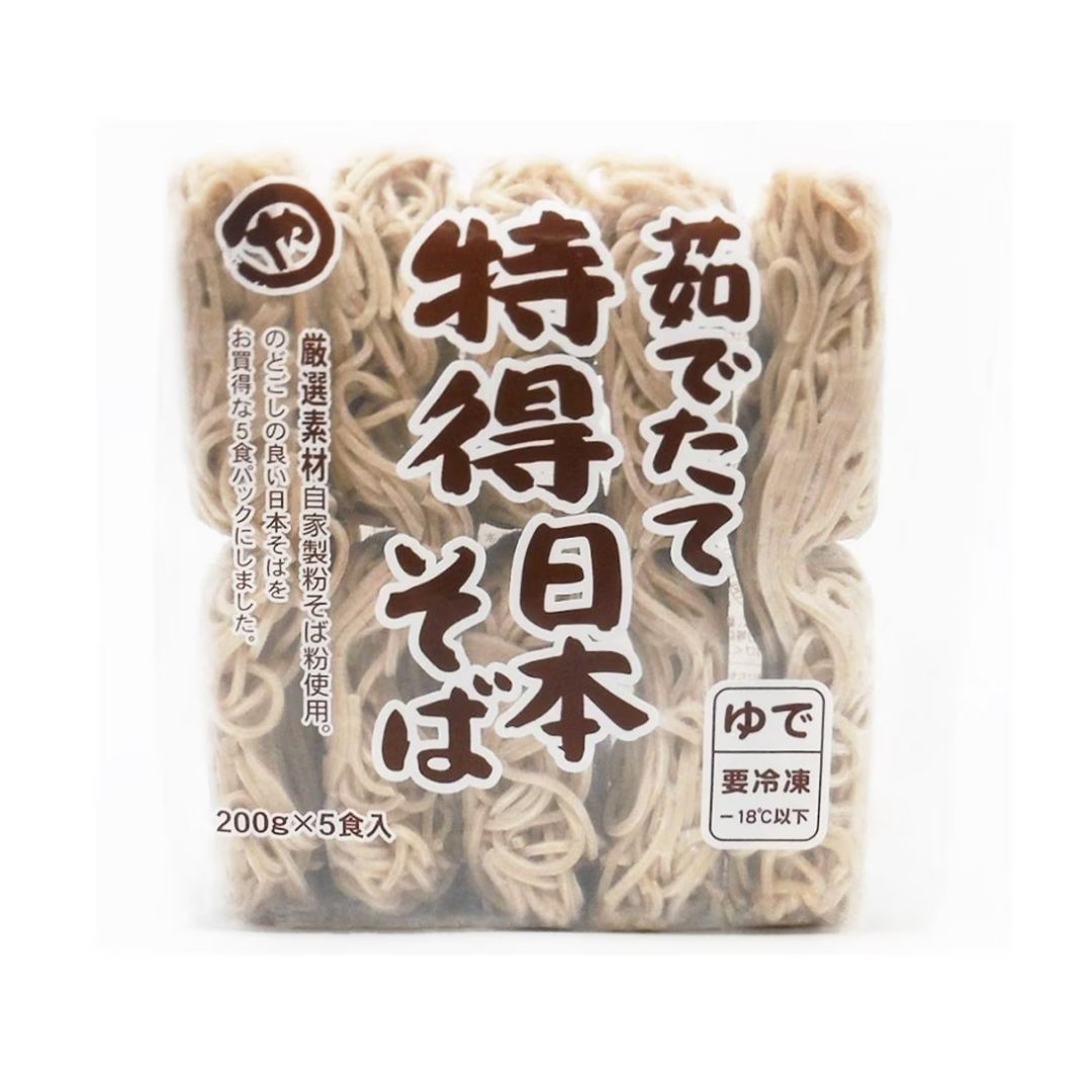 Soba noodle Frozen - そば 冷凍 200ｇｘ5