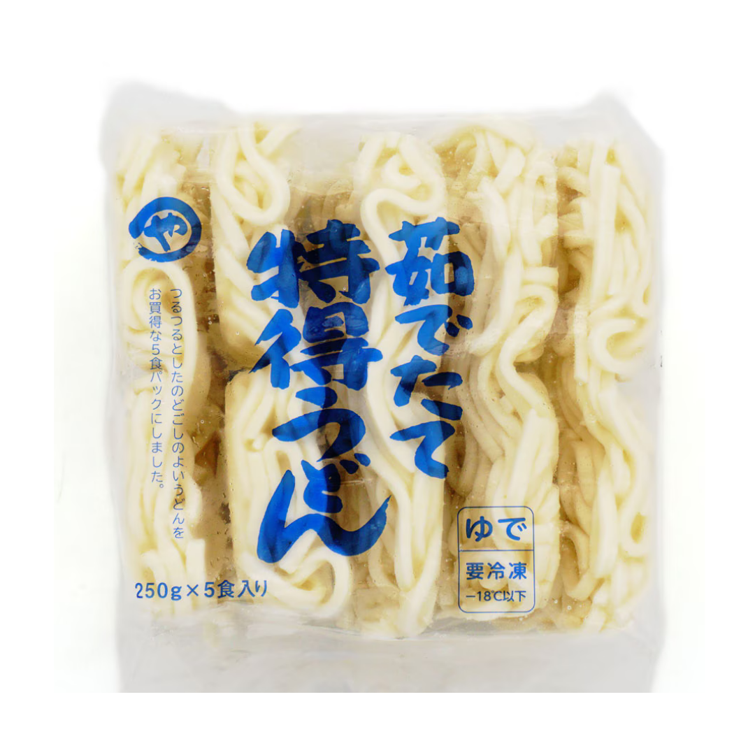 Udon noodle Frozen - うどん 冷凍 250ｇｘ5