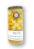 生はちみつマカダミアナッツ入 Pure Raw Honey and Macadamia Nuts (Castlecrag Honey) 340g (Copy) (Copy)
