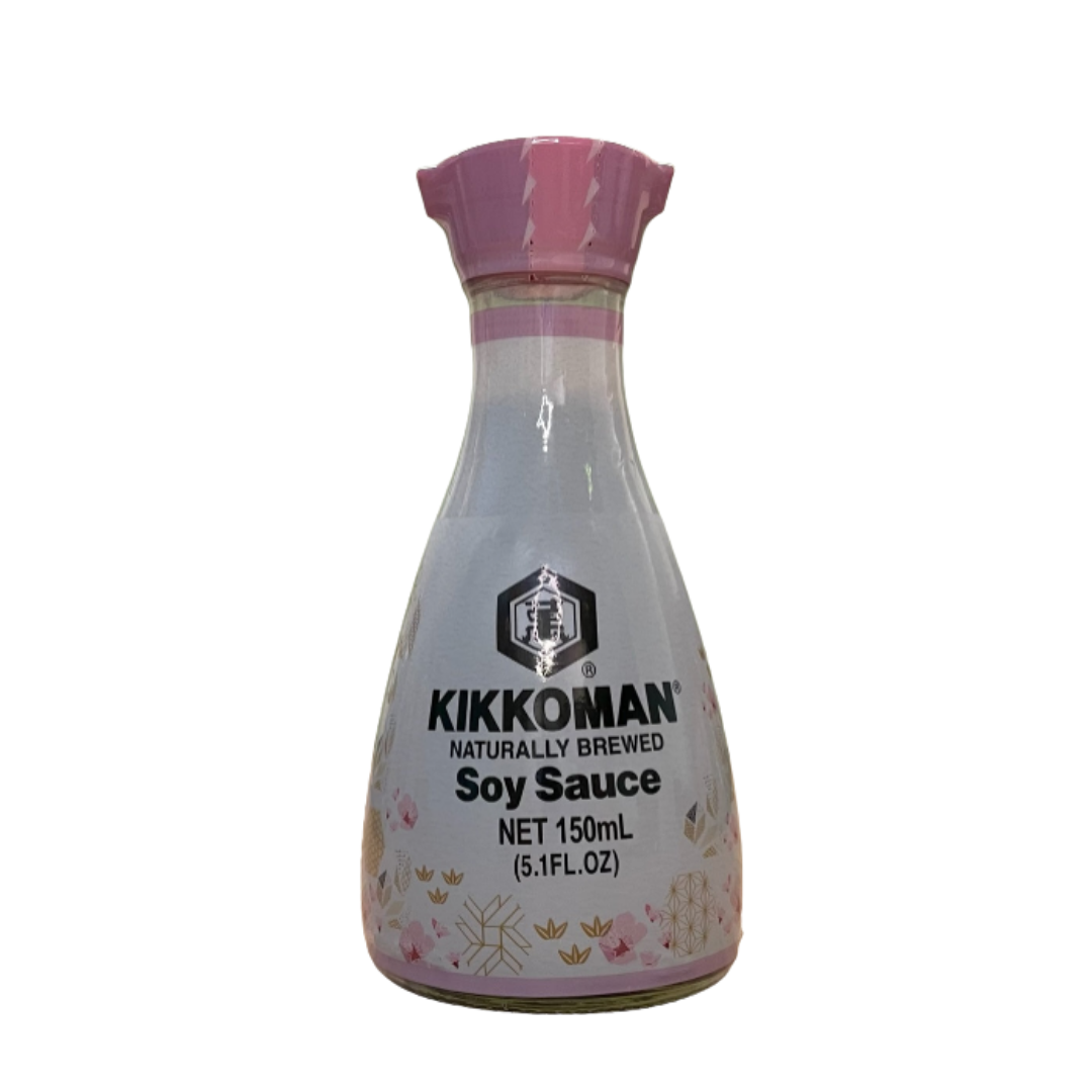 特価！キッコーマン 卓上醤油 (賞味期限切れ)  - Kikkoman Soy Sauce with glass bottle 150ml (Expired) -