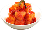 本場!  カクテキ（大根キムチ）500g  - Premium Radish Kimchi 500g -