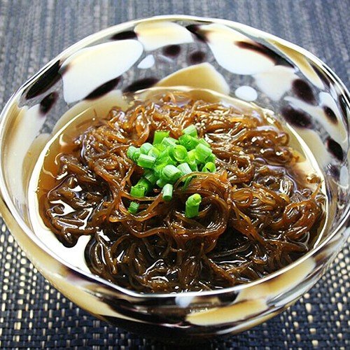 沖縄県産 もずく 三杯酢 ( 冷凍 ) 3個入り  - Fresh Seaweed with Vinegar ( Frozen ) -