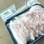 とんとろ ( 豚 ) 焼肉カット (冷凍) 200g  Fatty Pork Belly Yakiniku Cut (Frozen) $8.50