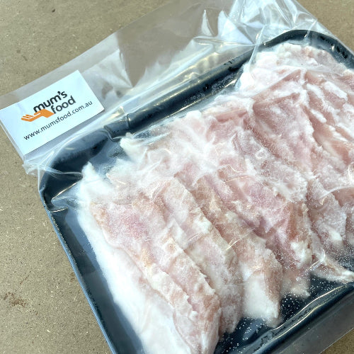 とんとろ ( 豚 ) 焼肉カット (冷凍) 200g  Fatty Pork Belly Yakiniku Cut (Frozen) $8.50
