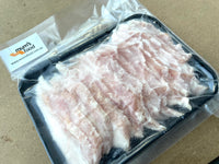 とんとろ ( 豚 ) 焼肉カット (冷凍) 200g  Fatty Pork Belly Yakiniku Cut (Frozen) $8.50
