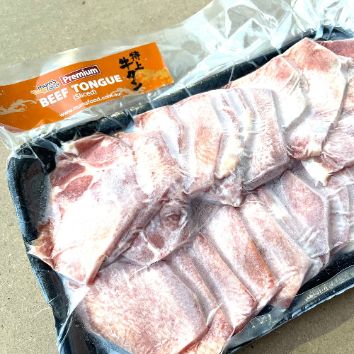 Beef Tongue Sliced Frozen - 特上牛タン スライス 冷凍 300g