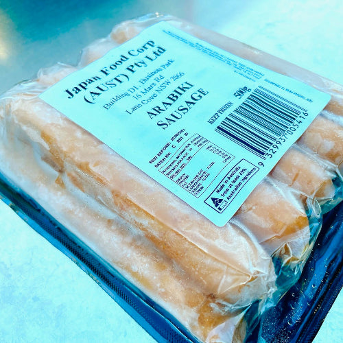 あらびきソーセージ (冷凍)500g  Arabiki Sausage (Frozen)