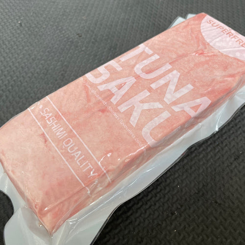 寿司刺身用マグロ柵 - Tuna Sashimi Grade - ( Frozen ) 400g