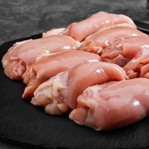 Chicken Thigh Fillet Skin Off (Chilled) (HALAL)  チキンもも肉/皮なし (冷蔵) 1kg